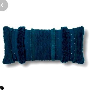 Teal Lumbar Pillow